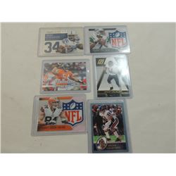 LOT 6 MISC FOOTBALL CARDS:URLACHER, SMITH, CAMERON