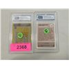 Image 2 : LOT 2 TERRY BRADSHAW GRADED FOOTBALL CARDS