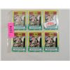 Image 1 : LOT 6 1986 TOPPS WALTER PAYTON #7 FOOTBALL CARD