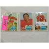 Image 1 : LOT 3 1960 49ERS FOOTBALL CARDS
