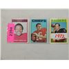 Image 1 : LOT 3 1972 TOPPS FOOTBALL CARDS:JONES, DAWSON, LEO