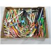Image 1 : BOX LOT PLASTIC COCKTAIL STIRRERS