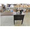 Image 1 : WHITE ROTORY USA SEWING MACHINE & TABLE
