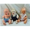 Image 1 : LOT 3 VINTAGE BABY DOLLS