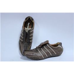 NEW GARDELLA 2-TONE BROWN LEATHER MEN'S RUNNERS
