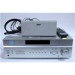 SONY HOME AMP WITH CENTER CHANNEL