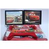 Image 1 : BOX WITH WALT DISNEY "CARS" - THROW, 2 PICTURES &