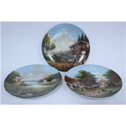 CHRISTIAN LUCKEL COLLECTOR PLATES X 10