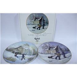 KEIRSTEAD LIMITED AND NUMBERED COLLECTOR PLATES X6