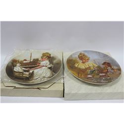 MODERN MASTERS COLLECTOR PLATES X 2