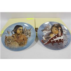GOEBEL NATIVE COLLECTOR PLATES X 2