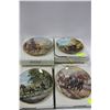 Image 1 : GOLD TRIM HORSE COLLECTOR PLATES X 6
