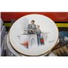 Image 2 : LARGE NORMAN ROCKWELL 1980'S COLLECTOR PLATES X4