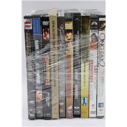 BUNDLE OF 10 DVD MOVIES X5