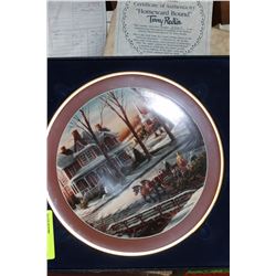 BOX OF ASSORTED COLLECTOR PLATES