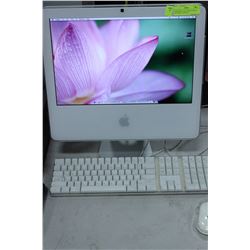 APPLE iMAC ALL IN ONE COMP W/ MS OFFICE, iLiFE ETC