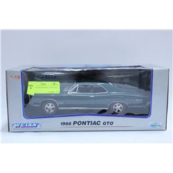 1966 DIE CAST PONTIAC GTO SCALE 1:18