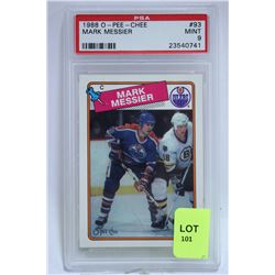 1988 OPEE CHEE MARK MESSIER PSA SCORED