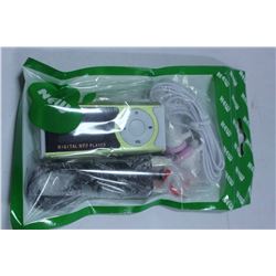 NEW DIGITAL MP3 PLAYER WITH ACCESSORIES