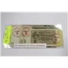 Image 1 : NAZI BANKNOTES 10TH SS DYV. FRUNSBERG X3