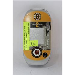 EDDIE SHORE NHL OFFICIAL 2001 COLLECTORS COIN AND