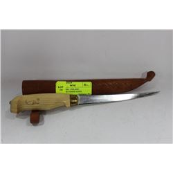 J.MARTLEINS - FINLAND - HANDMADE FISHING KNIFE