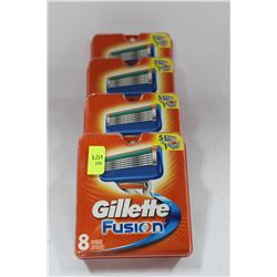 8 CARTRIDGES GILLETTE FUSION