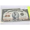 Image 1 : 1923 DOMINION OF CANADA 25 CENTS BANKNOTE DC-24D