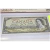 Image 1 : 1954 BANK OF CANADA 20 DOLLAR CERTIFIED