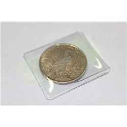 1922 US SILVER PEACE DOLLAR