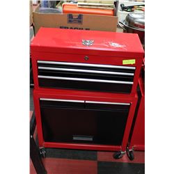 2PC. TOOLBOX ON WHEELS W/ TOOLS ON CHOICE