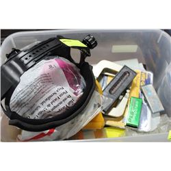 BOX OF SHOP TOOLS