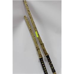 PAIR OF SAMURAI SWORDS
