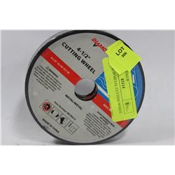 PK OF 10 DIAMOND 4 1/2" CUTTING WHEELS