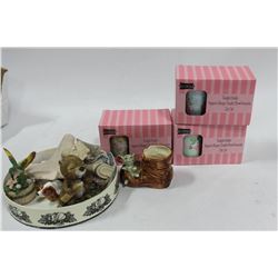 BOX OF ESTATE FIGURINES