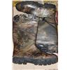 Image 1 : FLAT WITH "KAMIK" INSULATED CAMO HUNTING BOOTS