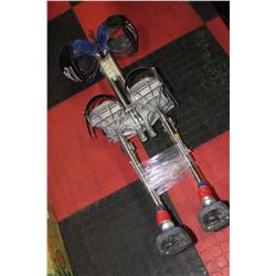 PAIR OF MARSHAL TOWN SKYWALKER STILTS