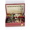 Image 1 : ESTATE JEWELLERY BOX W/ CONTENTS