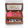 Image 1 : JEWELLERY BOX WITH CONTENTS