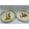 Image 1 : 2 VINTAGE HOLLY HOBBY COLLECTOR PLATES