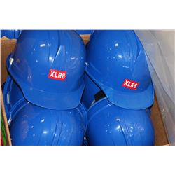 BOX OF 10 NEW HARDHATS ON CHOICE: BLUE