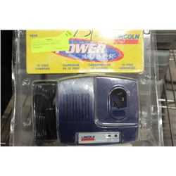 LINCOLN POWER LUBER 12V CHARGER
