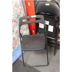 3 FOLDING CHAIRS