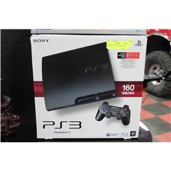 PS3 SLIM - 160GB - COMPLETE IN BOX