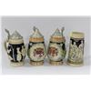 Image 1 : COLLECTIBLE STEINS X 4