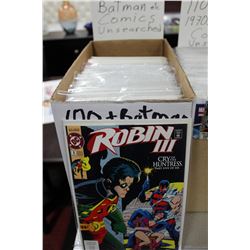 100PC. BATMAN UNSEARCHED COMICS