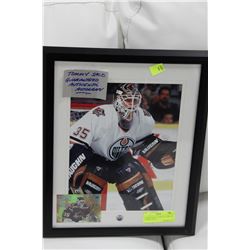 GUARANTEED AUTHENTIC DISPLAY - TOMMY SALO