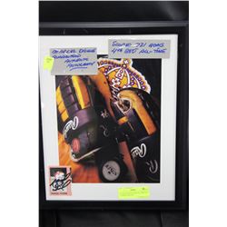 GUARANTEED AUTHENTIC DISPLAY - MARCEL DIONNE