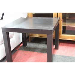 BLACK END TABLE