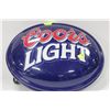 Image 1 : LIGHT-UP COORS LIGHT BEER SIGN